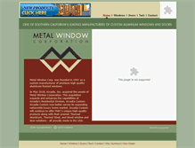 Tablet Screenshot of metalwindowcorp.com